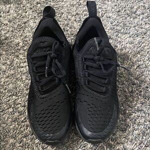 Nike kids  All-Black Athletic Shoes